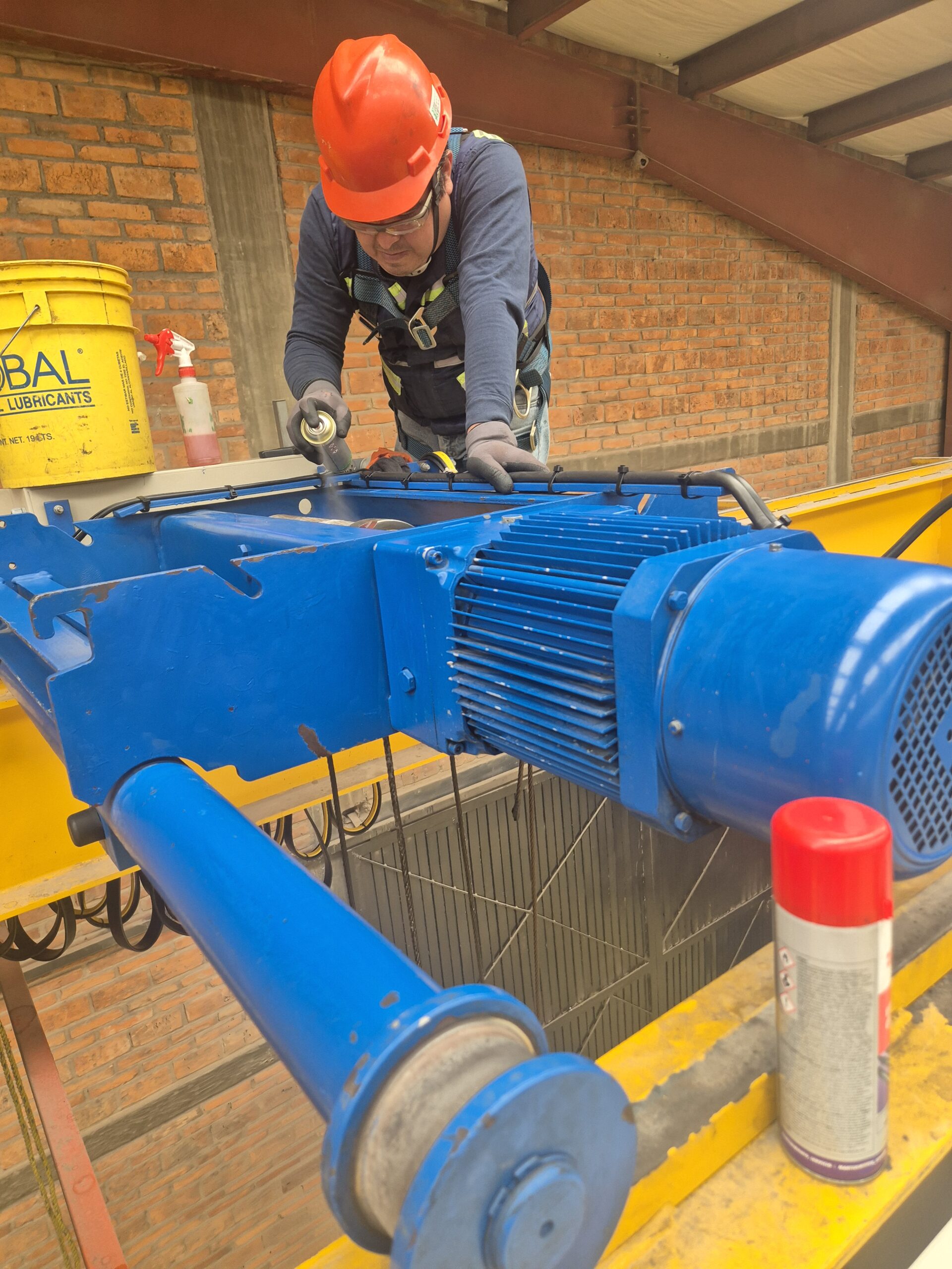 mantenimiento de grúas viajeras